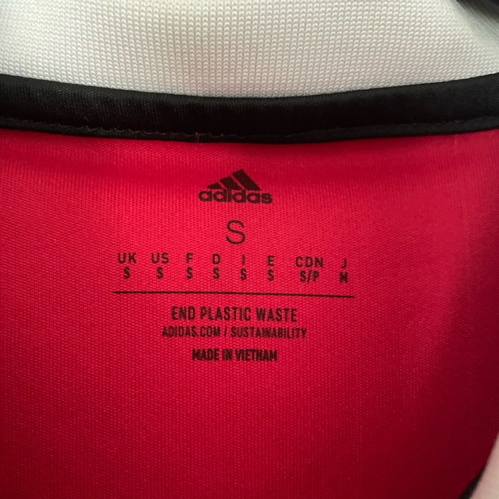Adidas Aeroready Red Manchester United Unisex Jersey Size Small - Picture 3 of 6